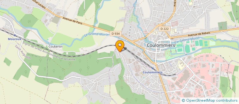 localisation de l'entreprise SR2FK  COULOMMIERS