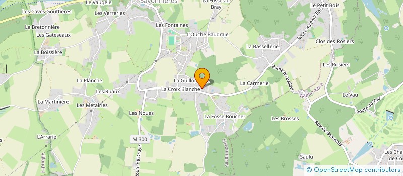 localisation de l'entreprise SR6  SAVONNIERES