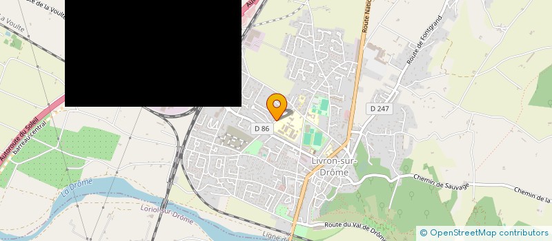 localisation de l'entreprise SR89L  LIVRON-SUR-DROME