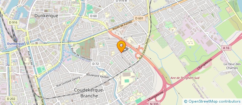 localisation de l'entreprise SRA CONSEIL ET SANTE  COUDEKERQUE-BRANCHE