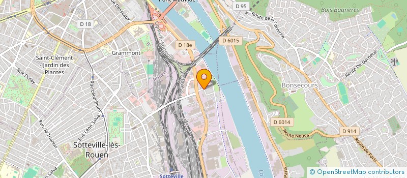 localisation de l'entreprise SRA LOCATION LA CAENNAISE à SOTTEVILLE-LES-ROUEN
