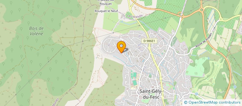 localisation de l'entreprise SRA PATRIMOINE  GRABELS