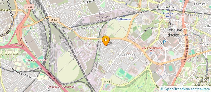 localisation de l'entreprise SRA - SAFETY ROPE ACCESS  LEZENNES