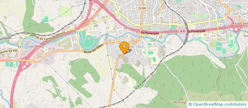 localisation de l'entreprise SRAC à AIX-EN-PROVENCE