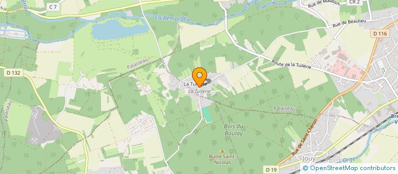 localisation de l'entreprise SRAMA à BREUILLET