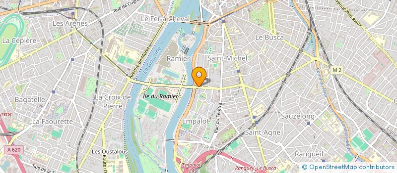 localisation de l'entreprise SRAS SANTE AU TRAVAIL à TOULOUSE