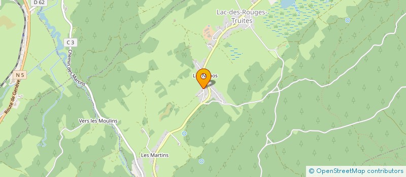 localisation de l'entreprise SRB  LAC-DES-ROUGES-TRUITES