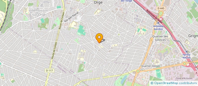 localisation de l'entreprise SRB P  MORSANG-SUR-ORGE