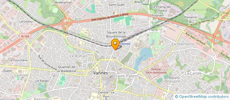 localisation de l'entreprise SRBC à VANNES
