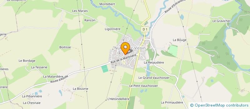 localisation de l'entreprise SRBC à NUILLE-SUR-VICOIN