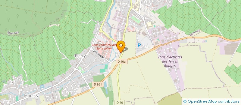 localisation de l'entreprise SRBI à PIERRY