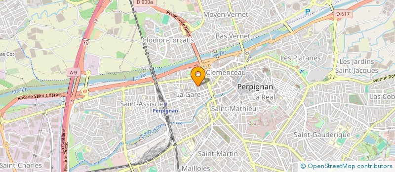 localisation de l'entreprise SRBM  PERPIGNAN