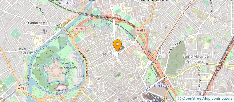 localisation de l'entreprise SRBS à LILLE