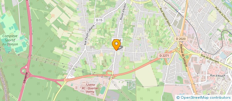 localisation de l'entreprise SRC à OLIVET
