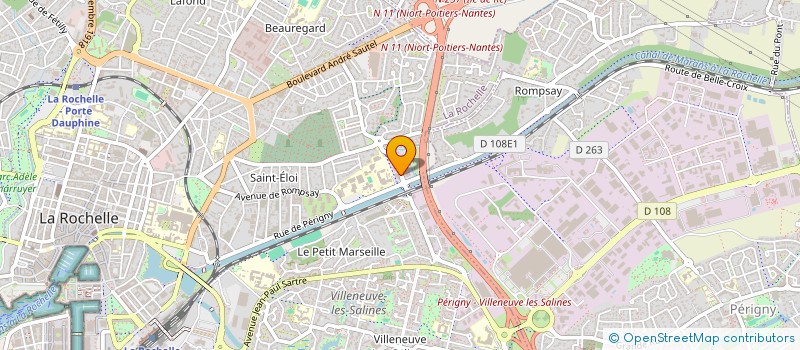 localisation de l'entreprise SRC  LA ROCHELLE