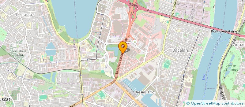 localisation de l'entreprise SRC  BORDEAUX