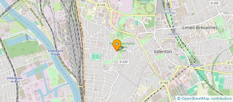 localisation de l'entreprise SRC INVESTISSEMENT  VILLENEUVE-SAINT-GEORGES