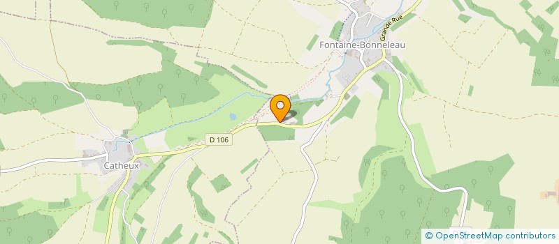 localisation de l'entreprise SRC NEGOCE  FONTAINE-BONNELEAU