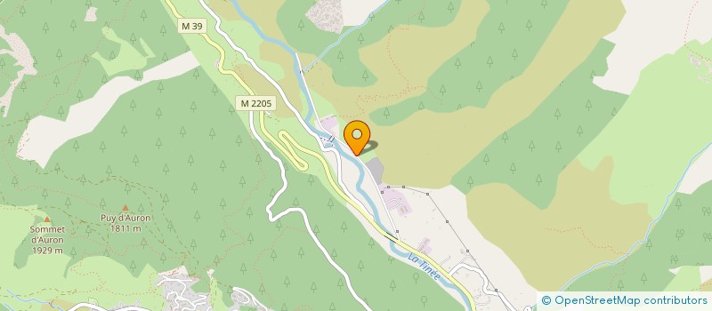 localisation de l'entreprise SRC SOCIETE  ROLAND CONSTRUCTION ET FILS  SAINT-ETIENNE-DE-TINEE