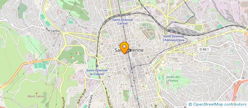 localisation de l'entreprise SRC STEPHANOISE DE REVISION COMPTABLE à SAINT-ETIENNE