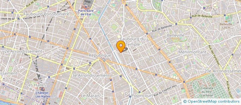 localisation de l'entreprise SRCA à PARIS