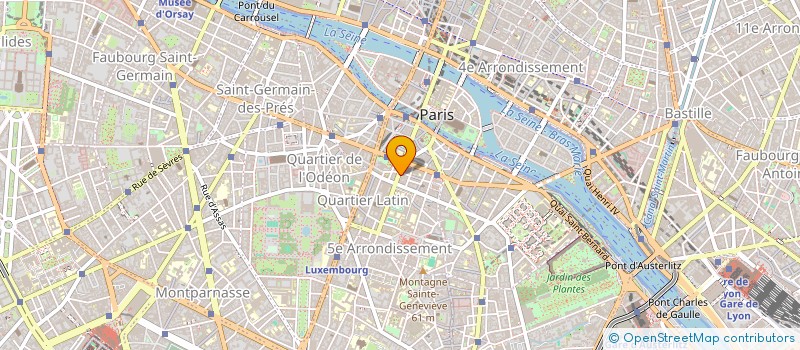 localisation de l'entreprise SRCB  PARIS