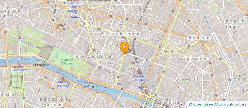 localisation de l'entreprise SRCLG  PARIS