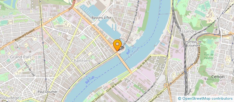 localisation de l'entreprise SRD à BORDEAUX