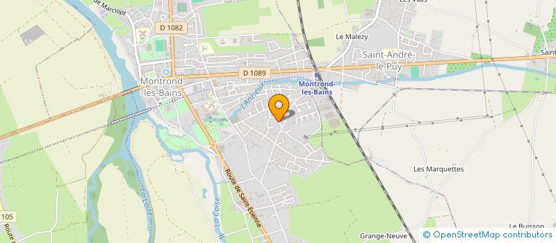 localisation de l'entreprise SRD CONSEILS  MONTROND-LES-BAINS