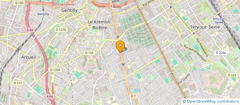 localisation de l'entreprise SRD CUISINES AMENAGEMENTS à LE KREMLIN-BICETRE