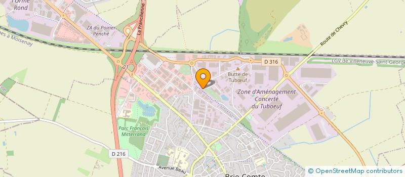 localisation de l'entreprise SRD TRANSLOG à BRIE-COMTE-ROBERT