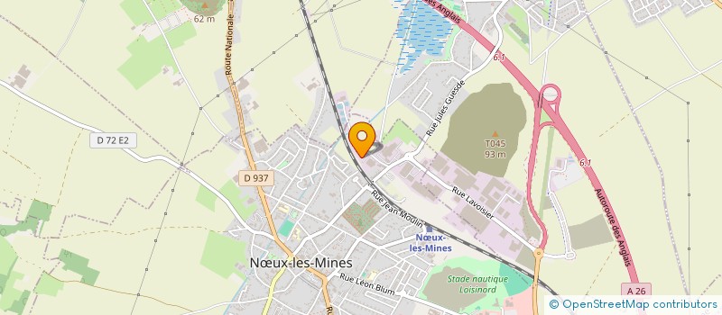 localisation de l'entreprise SRDB  NUX-LES-MINES