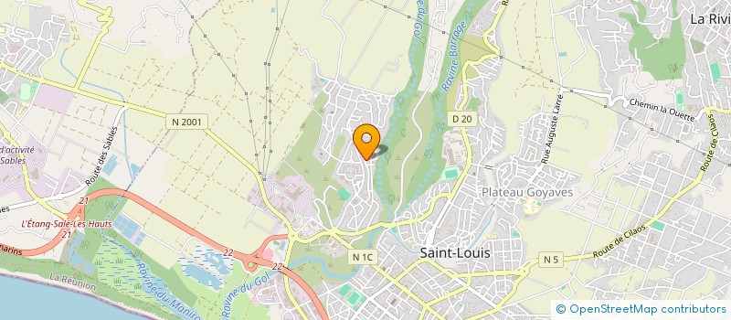 localisation de l'entreprise SRDB à SAINT-LOUIS