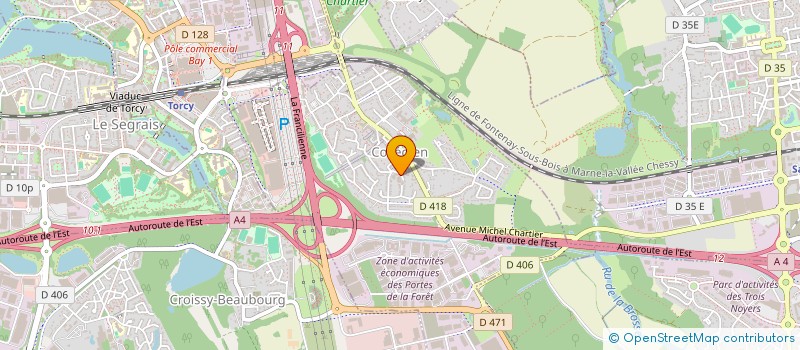 localisation de l'entreprise SRDE à COLLEGIEN
