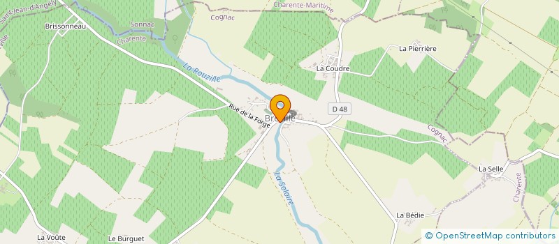localisation de l'entreprise SRDM à BREVILLE