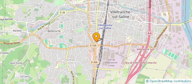 localisation de l'entreprise SRE IMMO.P à VILLEFRANCHE-SUR-SAONE
