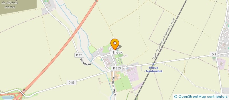 localisation de l'entreprise SRE TRANSPORTS  LAGNY-SUR-MARNE