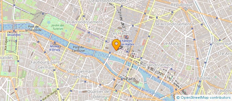 localisation de l'entreprise SRENA  PARIS