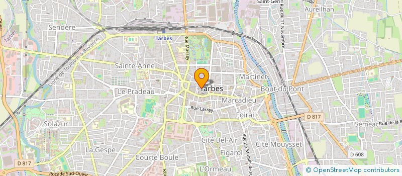 localisation de l'entreprise SRF à TARBES