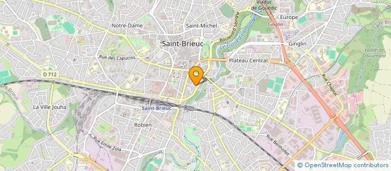 localisation de l'entreprise SRF SOL RESINE FRANCE à SAINT-BRIEUC
