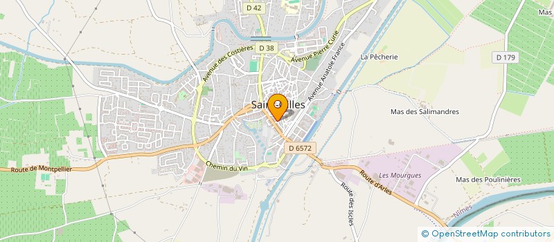 localisation de l'entreprise SRG IMMO à SAINT-GILLES