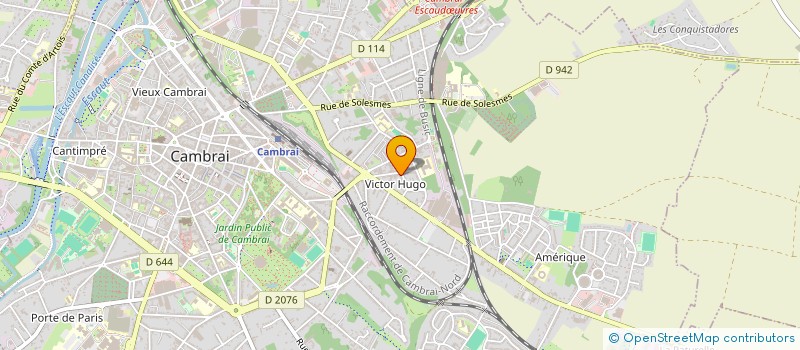 localisation de l'entreprise SRG PROD  CAMBRAI