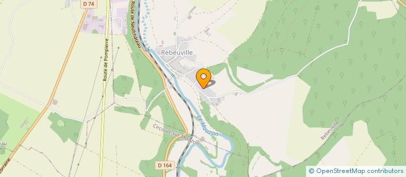 localisation de l'entreprise SRGCV  REBEUVILLE