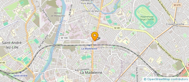 localisation de l'entreprise SRH CONSULTING à MARCQ-EN-BARŒUL