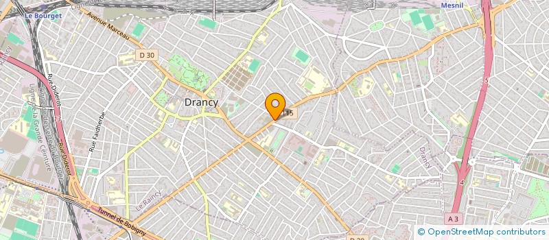 localisation de l'entreprise SRI  DRANCY