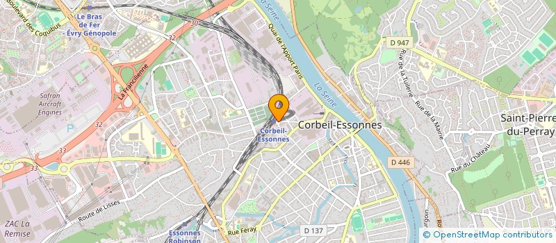 localisation de l'entreprise SRI RAM à CORBEIL-ESSONNES