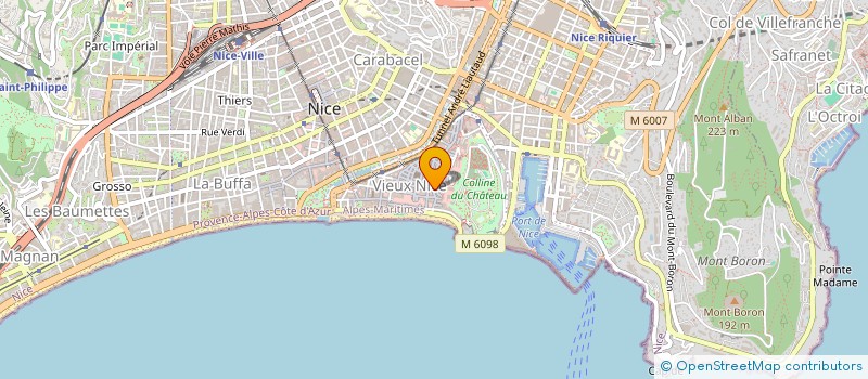 localisation de l'entreprise SRIKANESA à NICE