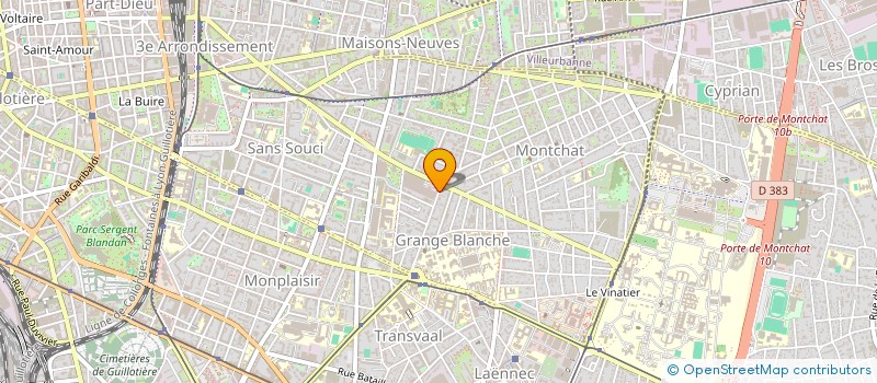 localisation de l'entreprise SRIPF REGION RHONE AIN  LYON