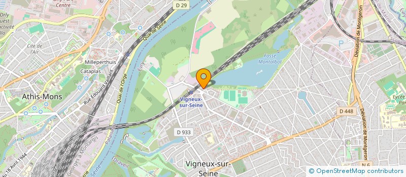 localisation de l'entreprise SRIS à VIGNEUX-SUR-SEINE
