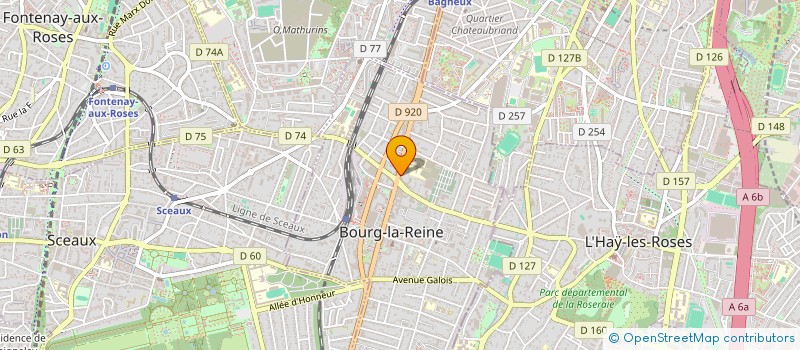 localisation de l'entreprise SRIVIENGKHAM CONSULTING à BOURG-LA-REINE